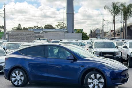 Blue 2023 Tesla Model Y Wagon Rear-Wheel Drive