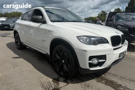 White 2012 BMW X6 Coupe Xdrive 50I