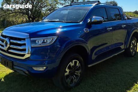 Blue 2023 GWM UTE Dual Cab Utility Cannon-X (4X4)