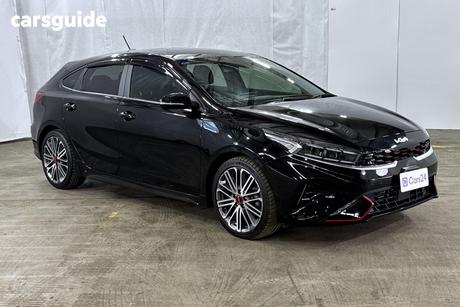 Black 2024 Kia Cerato Hatchback Gt