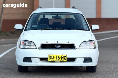 White 2003 Subaru Liberty Wagon Gx (Awd)