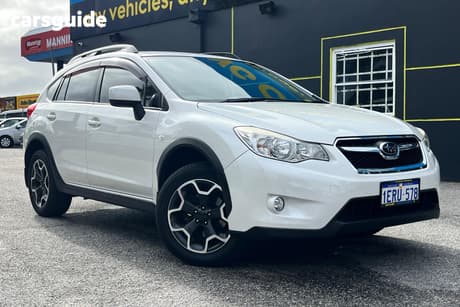 White 2014 Subaru XV Wagon 2.0I
