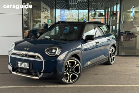 Blue 2025 Mini Aceman Hatchback Se