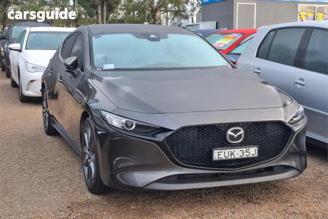 Grey 2022 Mazda 3 Hatchback G25 Gt