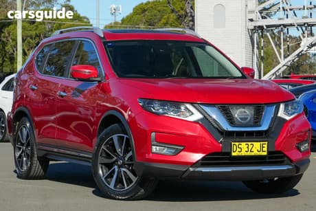 Red 2018 Nissan X-Trail Wagon Ti (4Wd)