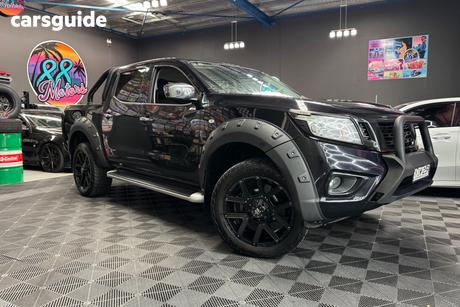 Black 2018 Nissan Navara Dual Cab Utility St (4X4)