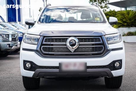 White 2026 GWM Cannon Dual Cab Utility Premium (4X4)