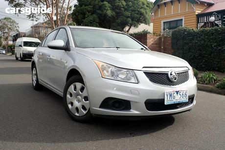 Silver 2011 Holden Cruze Sedan Cd
