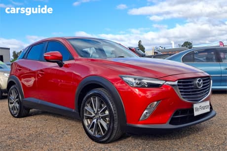 Red 2015 Mazda CX-3 Wagon S Touring (Awd)