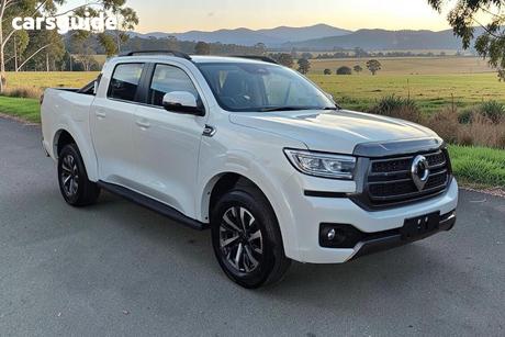 White 2026 GWM Cannon Dual Cab Utility Premium (4X4)