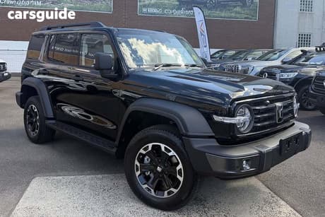 Black 2026 GWM Tank 300 Wagon Lux Phev