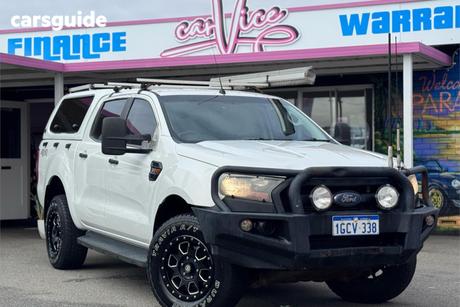 White 2015 Ford Ranger Dual Cab Utility 3.2 Xl Plus (4X4)