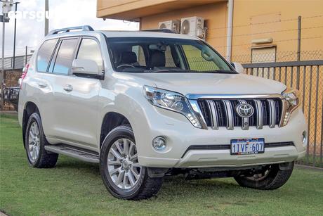 White 2017 Toyota Landcruiser Prado Wagon Kakadu (4X4)