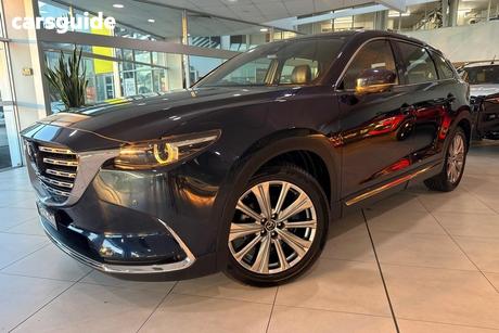 Blue 2022 Mazda CX-9 Wagon Azami (Awd)