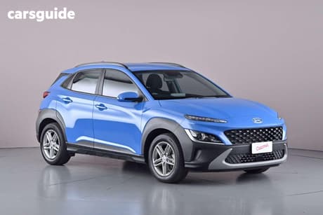 Blue 2020 Hyundai Kona Wagon (Fwd)