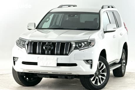 White 2023 Toyota Landcruiser Prado Wagon Vx