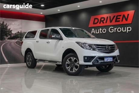 White 2019 Mazda BT-50 Dual Cab Utility Gt (4X4) (5Yr)