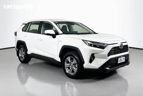 White 2025 Toyota RAV4 Wagon Gx (Awd) Hybrid