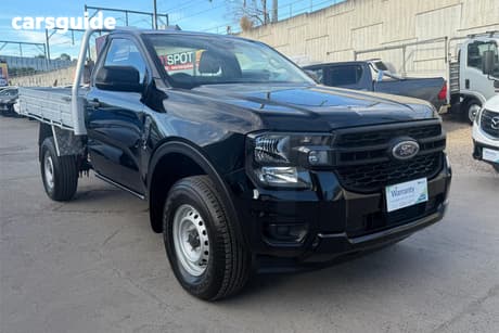 Black 2022 Ford Ranger Cab Chassis Xl 2.0 Hi-Rider (4X2)