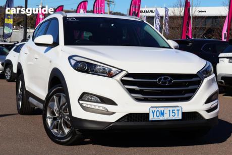 White 2017 Hyundai Tucson Wagon Active X (Fwd)