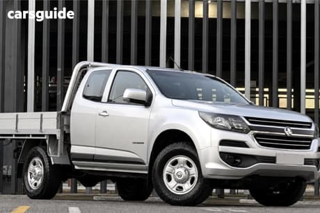 Silver 2017 Holden Colorado Space Cab Chassis Ls (4X4)