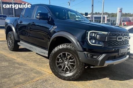 Black 2023 Ford Ranger Double Cab Pick Up Raptor 3.0 (4X4)