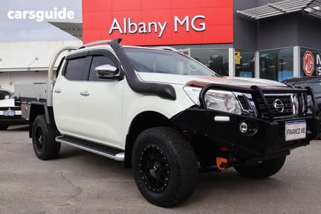 White 2016 Nissan Navara Dual Cab Utility St-X (4X4)