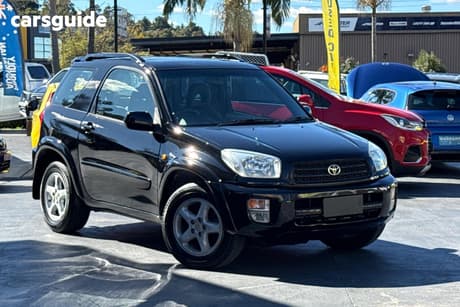 Black 2003 Toyota RAV4 Wagon Cruiser (4X4)