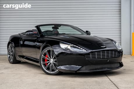 Black 2012 Aston Martin DB9 Convertible Volante