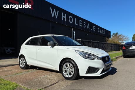 White 2020 MG MG3 Hatchback Core