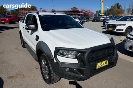 White 2017 Ford Ranger Dual Cab Pick-up Wildtrak 3.2 (4X4)