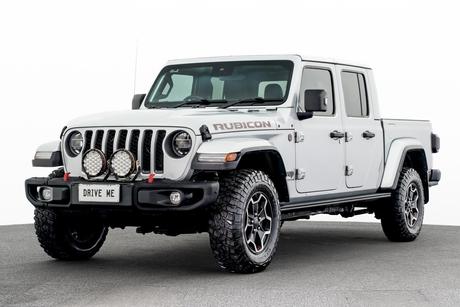 Silver 2022 Jeep Gladiator Dual Cab Utility Rubicon (4X4)