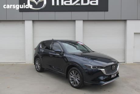 Blue 2024 Mazda CX-5 Wagon G25 Akera (Awd)