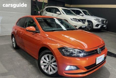 Orange 2018 Volkswagen Polo Hatchback Launch Edition