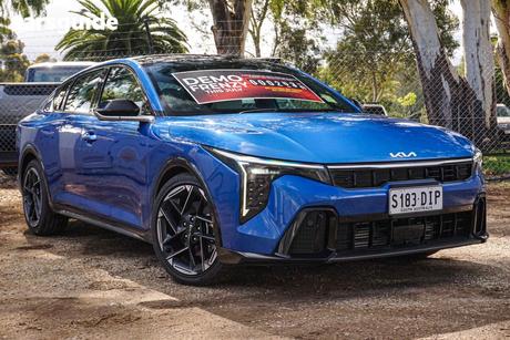 Blue 2025 Kia K4 Sedan Gt-Line