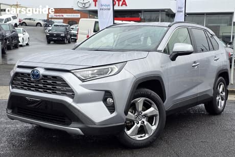Silver 2020 Toyota RAV4 Wagon Gxl Awd Hybrid