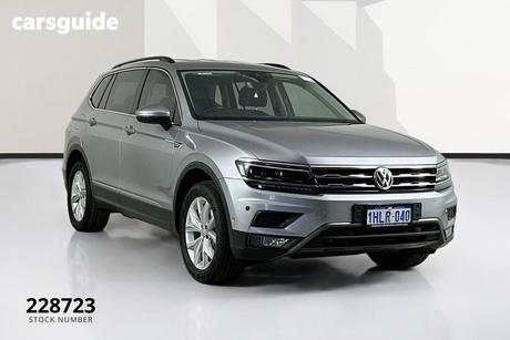 Silver 2021 Volkswagen Tiguan Wagon Allspace 162 Tsi Highline
