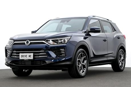 Blue 2023 Ssangyong Korando Wagon Elx
