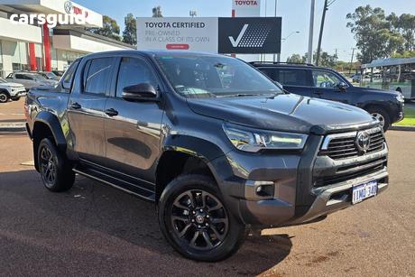 Grey 2024 Toyota Hilux Double Cab Pick Up Rogue 48V (4X4)