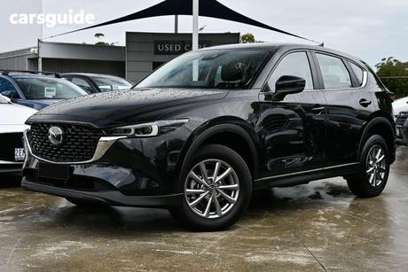 Black 2025 Mazda CX-5 Wagon G25 Maxx Sport (Fwd)