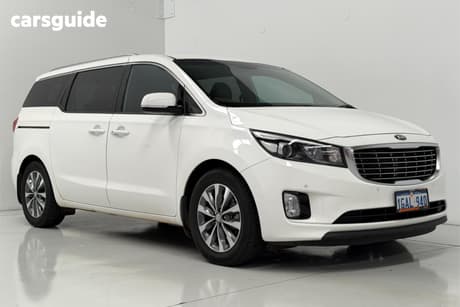 White 2016 Kia Carnival Wagon Sli