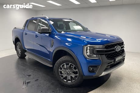 Blue 2024 Ford Ranger Double Cab Pick Up Wildtrak 2.0 (4X4)