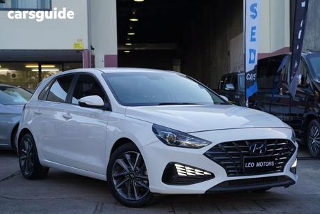 White 2022 Hyundai I30 Hatchback Active