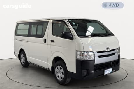White 2018 Toyota HiAce Commercial DX 4WD