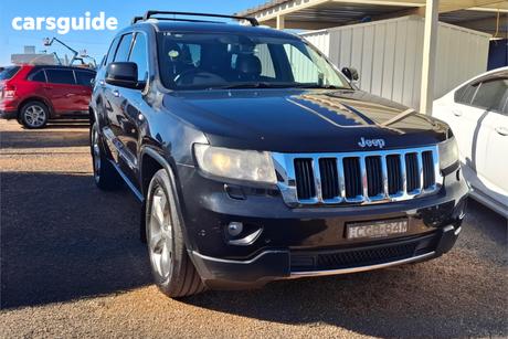 Black 2012 Jeep Grand Cherokee Wagon Limited (4X4)