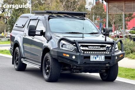 Grey 2019 Isuzu D-MAX Crew Cab Utility Ls-U Hi-Ride (4X4)