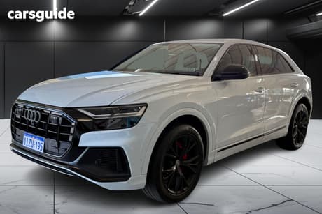 White 2019 Audi Q8 Wagon 55 Tfsi Quattro (Hybrid)
