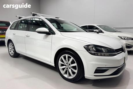 White 2018 Volkswagen Golf SUV 110TSI COMFORTLINE