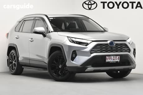 Silver 2024 Toyota RAV4 Wagon Cruiser (Awd) Hybrid