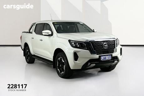 White 2021 Nissan Navara Dual Cab Pick-up St-X (4X2) Cloth/No Sunroof